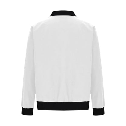 Lightweight Zip Up Slim Fit Bomber Jacket