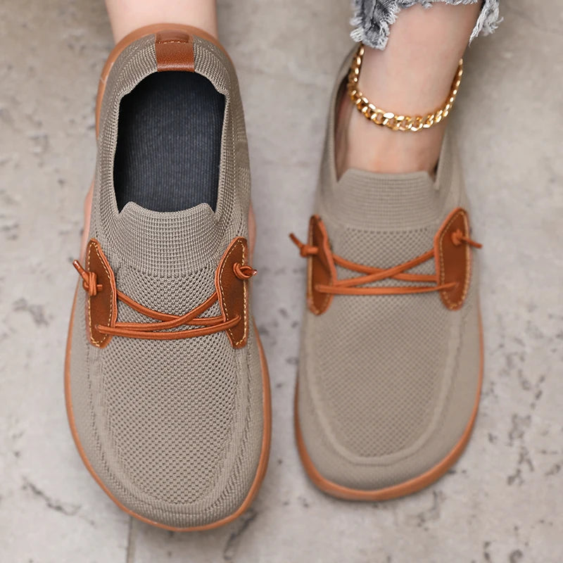 Atmungsaktive Zero-Drop-Mesh-Sneaker