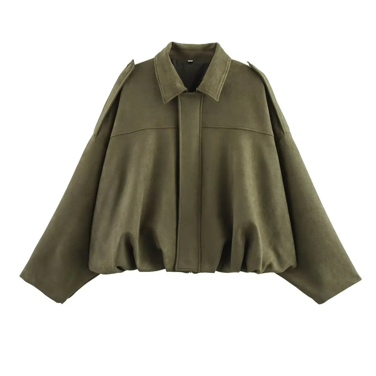 Übergroße Kurzjacke