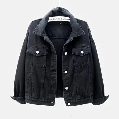 Women Oversized Classic Jacket Relaxed Fit