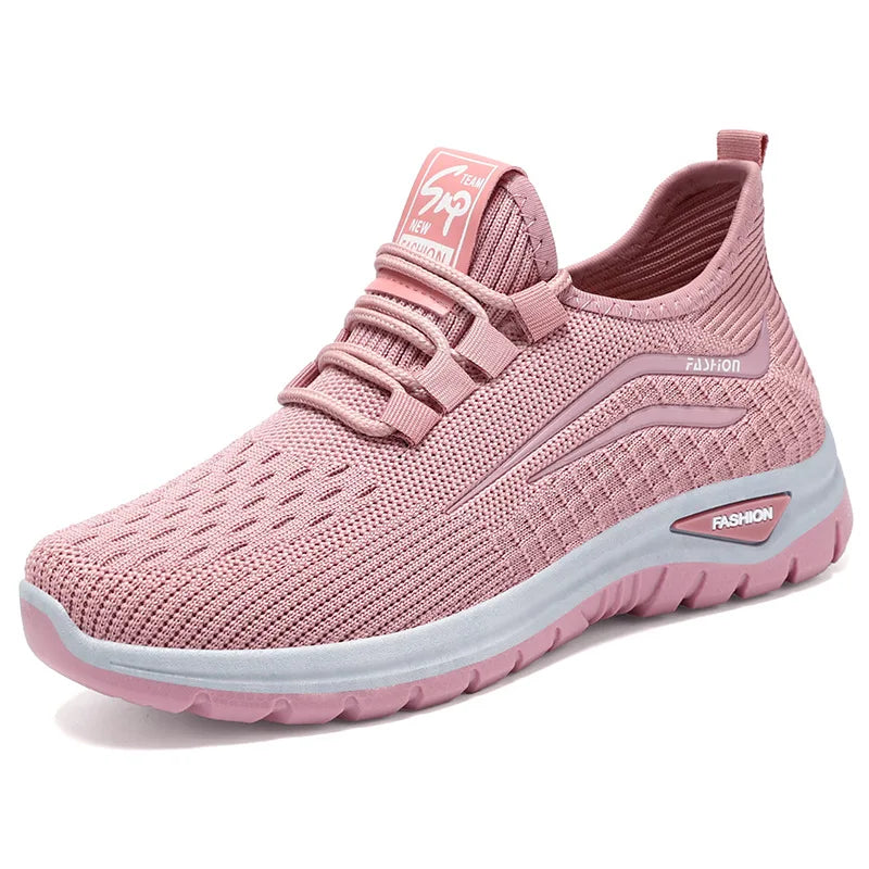 Atmungsaktive Mesh Schnürsneaker