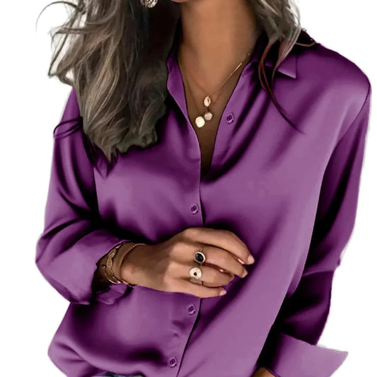 Loose Fit Button Down Shirt