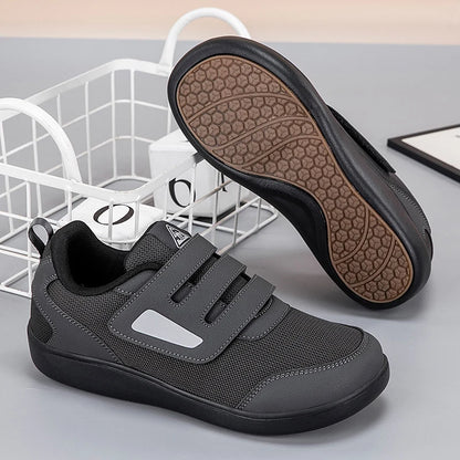 Breathable Mesh Velcro Strap Sneakers