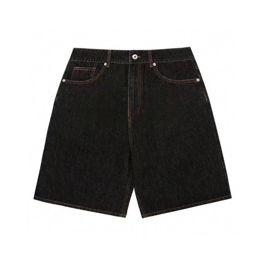 Flying Dog Denim-Shorts