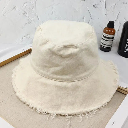 Elegant Tassel Brim Fisherman Hat for Casual Everyday Looks