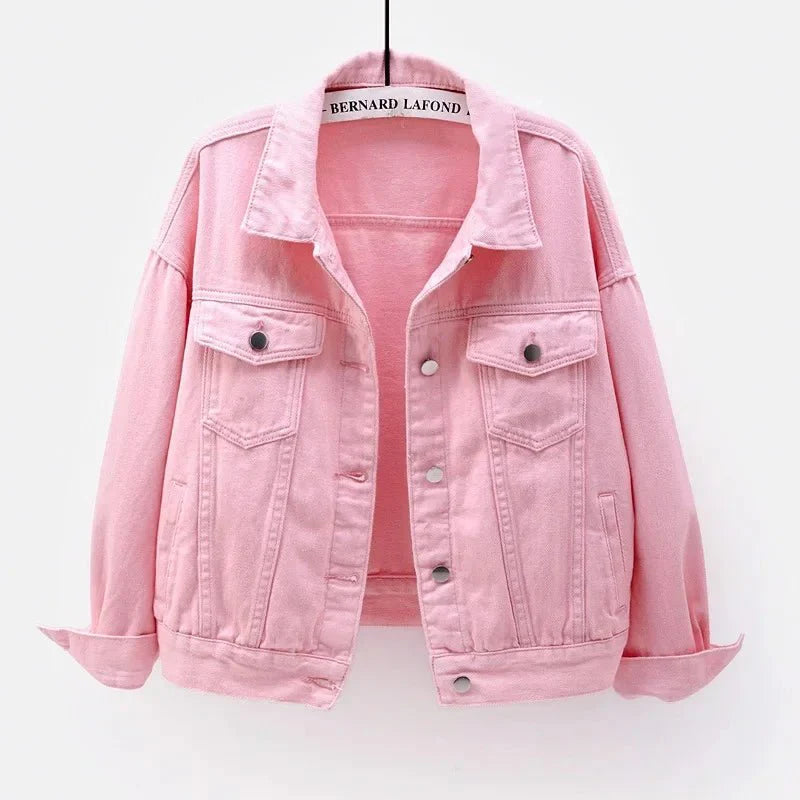 Women Oversized Classic Jacket Relaxed Fit