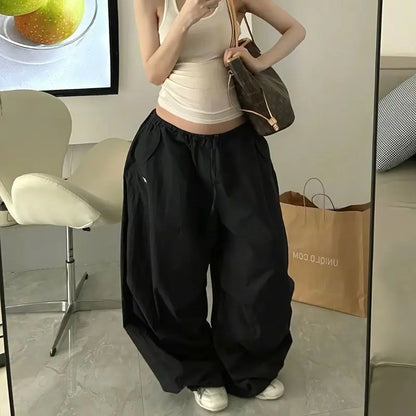 Casual Jogger Style Parachute Pants