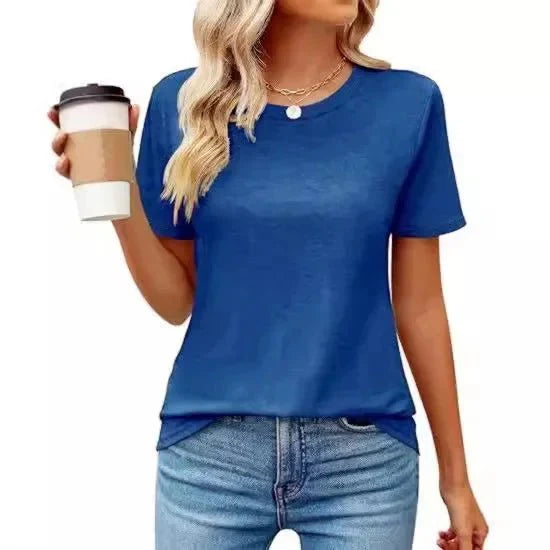 Classic Crew Neck Loose Fit T Shirt