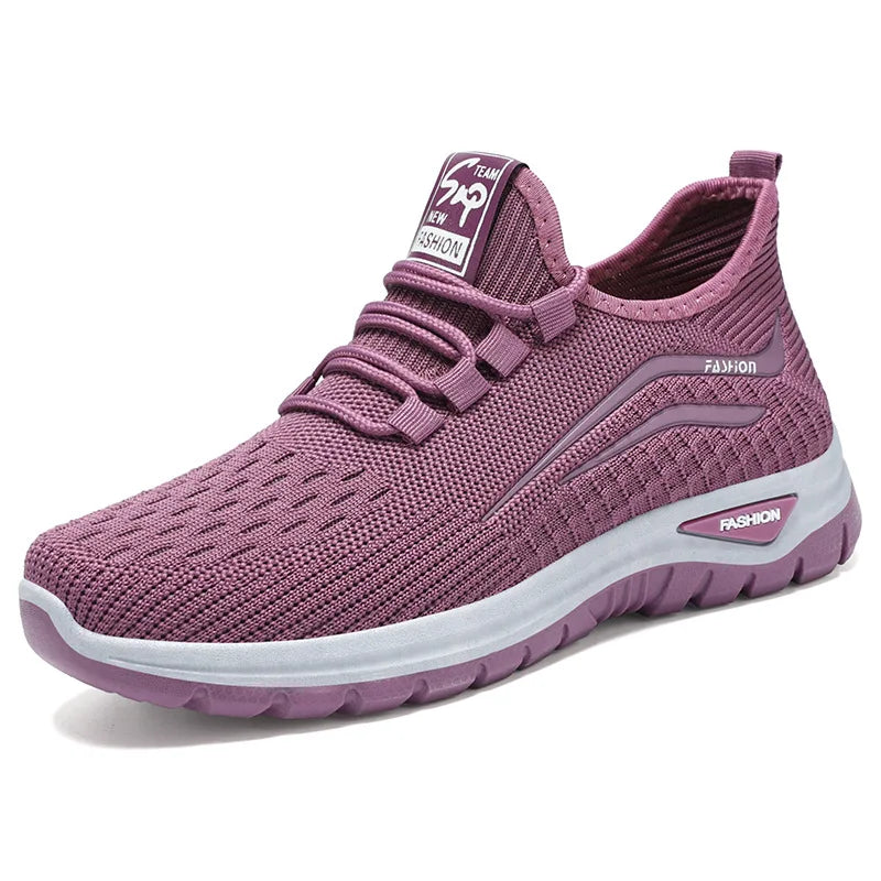 Atmungsaktive Mesh Schnürsneaker