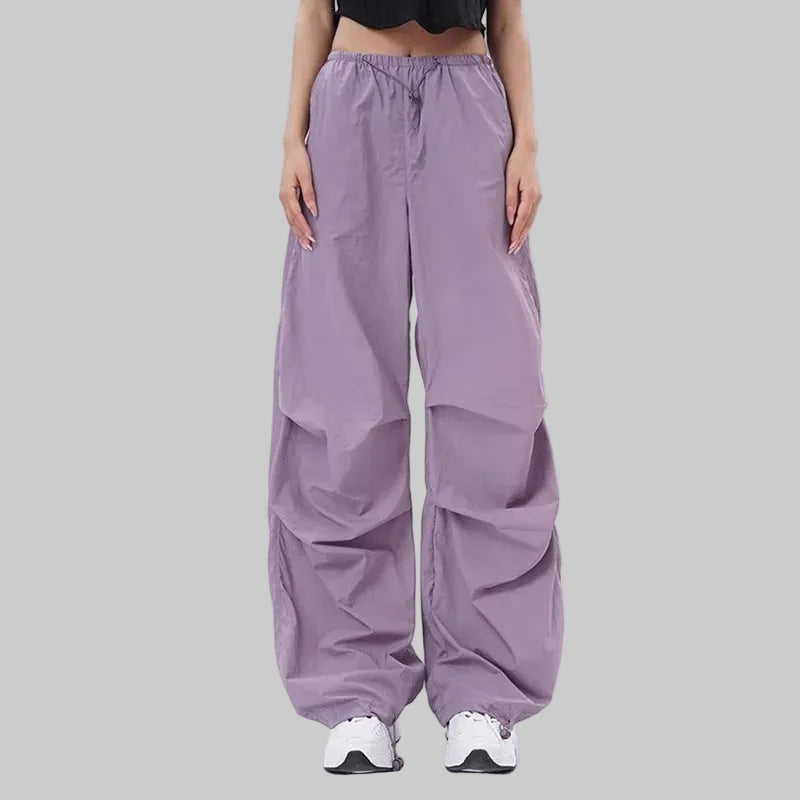 Sommerliche, dünne Freizeit-Parachute-Hose