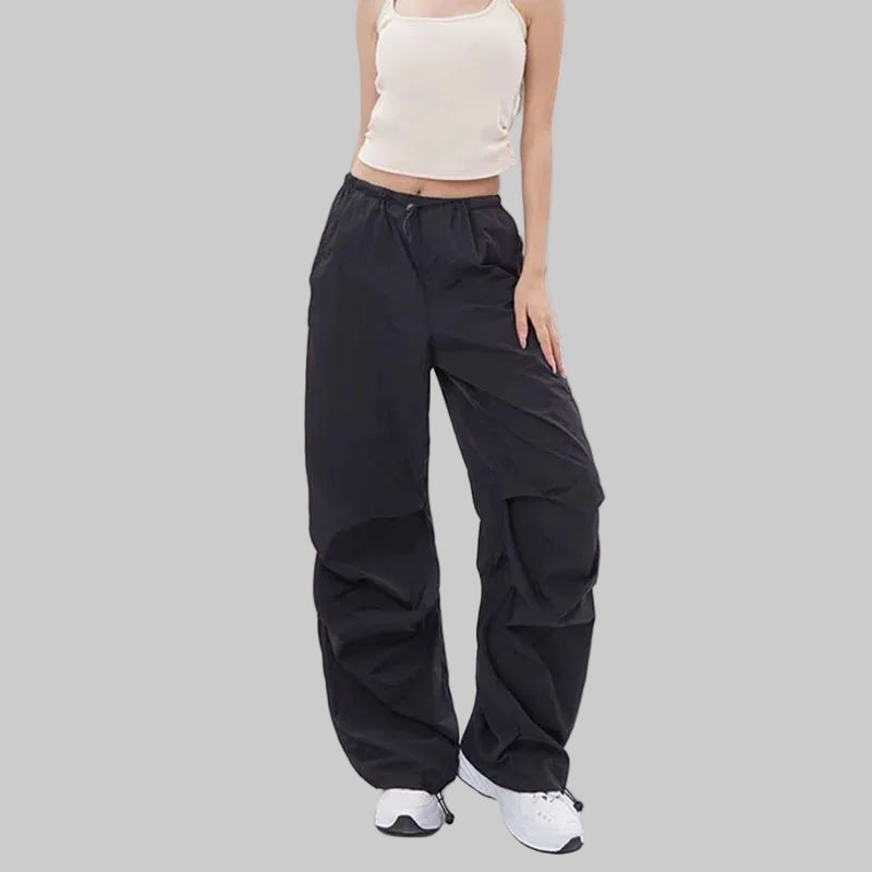 Sommerliche, dünne Freizeit-Parachute-Hose