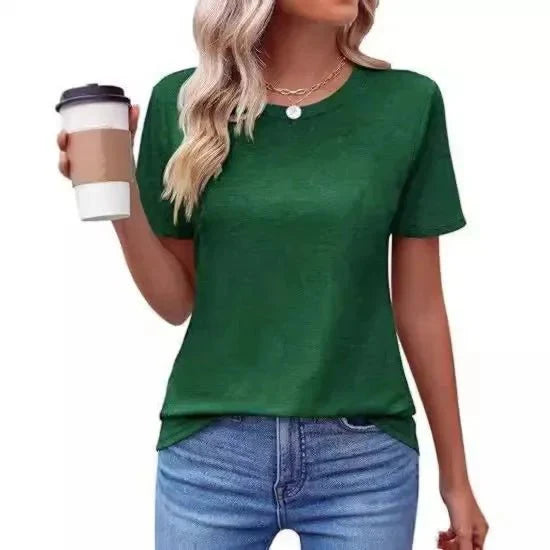Classic Crew Neck Loose Fit T Shirt