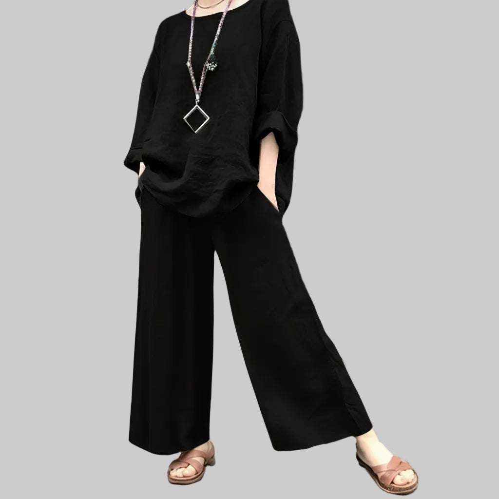 Chic Spring Casual Suit Set for Relaxed Seasonal Style