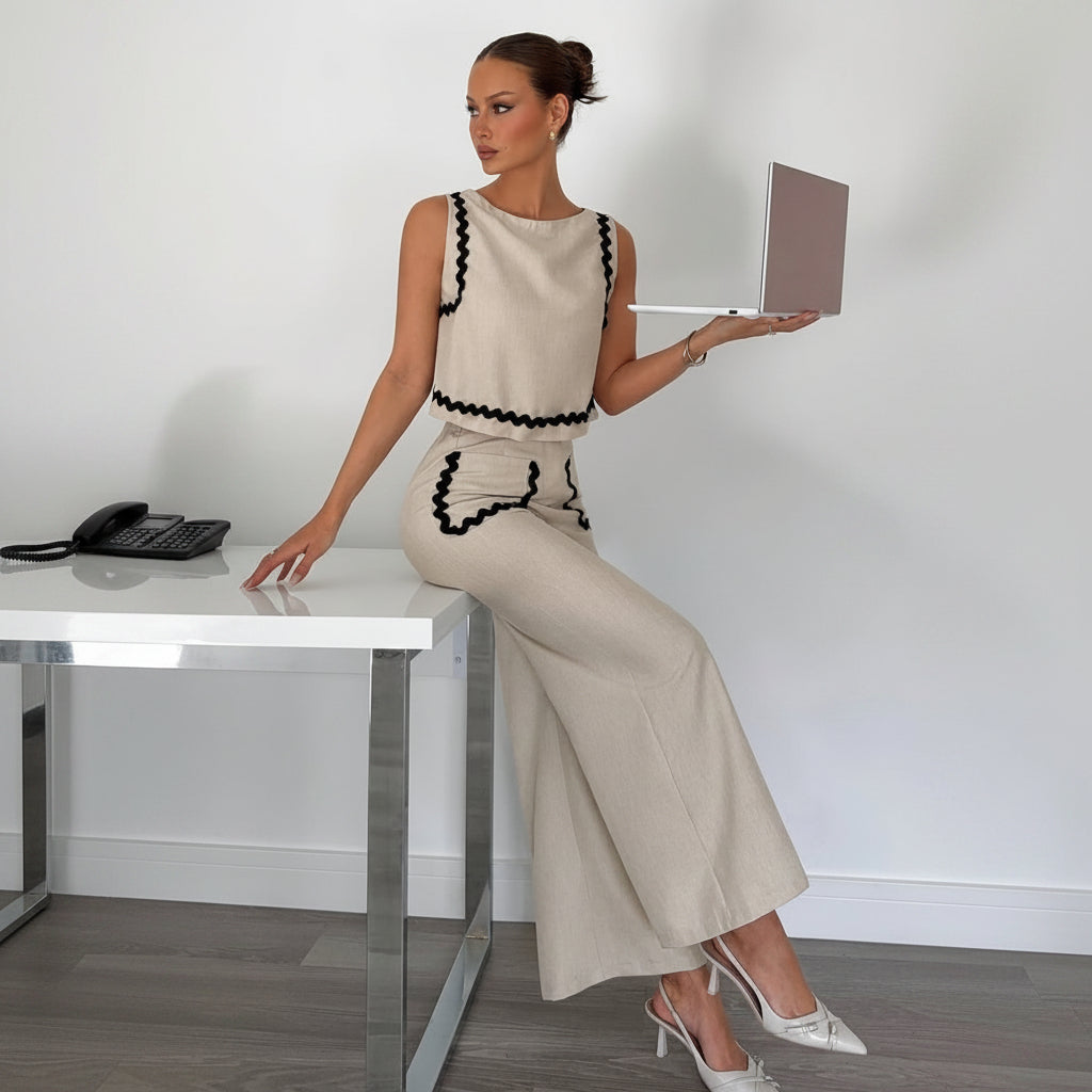 Thalina - Lightweight Summer Work Set