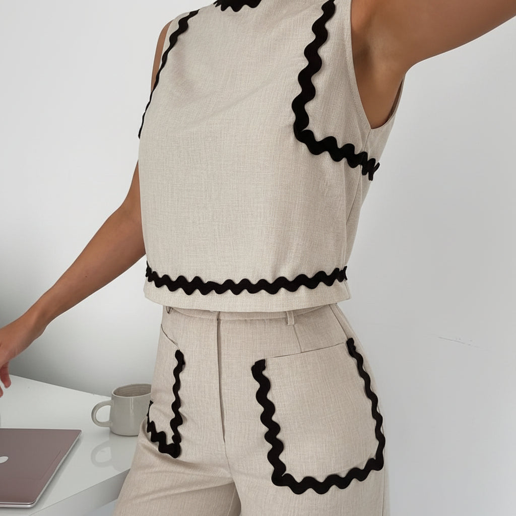 Thalina - Lightweight Summer Work Set