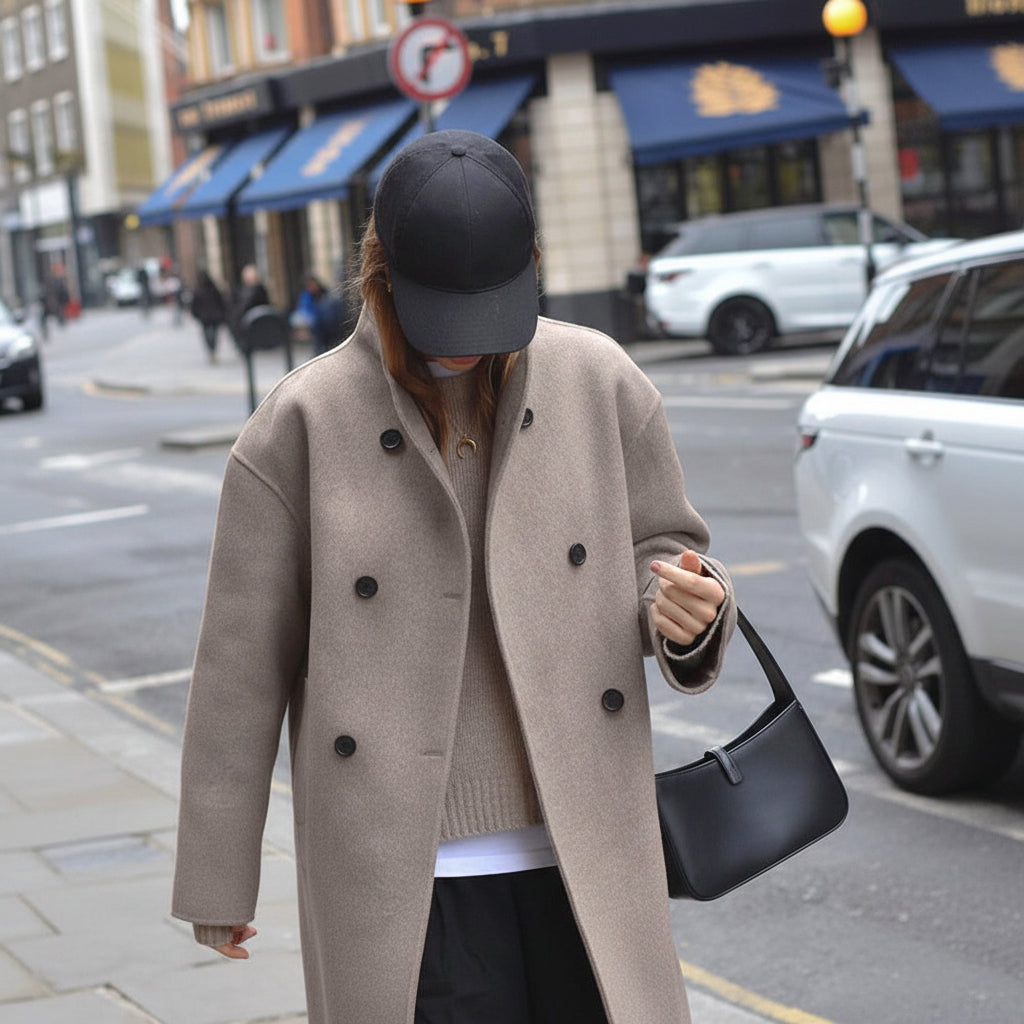 Refined Short Coat for Elevated Looks and Seasonal Comfort