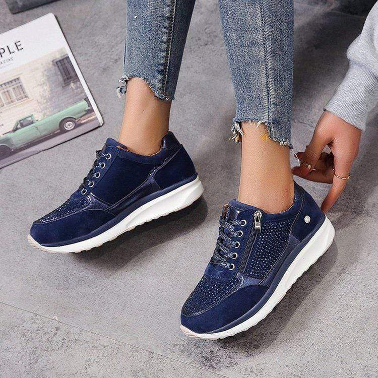 Women Orthopedic Wide Fit Walking Shoes